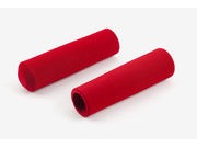 BROMPTON Foam Handlebar Grips coloured (Pair) S Type Red  click to zoom image