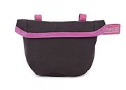 BROMPTON Saddle Pouch  Black / Berry Crush  click to zoom image