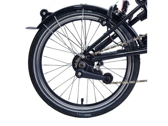 BROMPTON Black Edition 1 or 2 speed rear wheel click to zoom image
