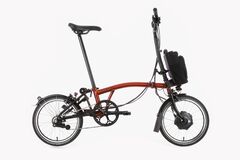 BROMPTON Electric C Line Explore High Bar - Flame Lacquer