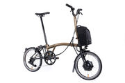 BROMPTON P Line Electric - 4 Speed - Mid  Bronze Sky  click to zoom image