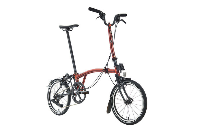 BROMPTON P-Line - 4 Speed - High Handlebar - Premium Colours click to zoom image