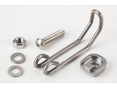 BROMPTON Wire form bracket and fittings for front dynamo lamp