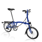 BROMPTON C Line Explore - Low - With Rack  Piccadilly Blue  click to zoom image