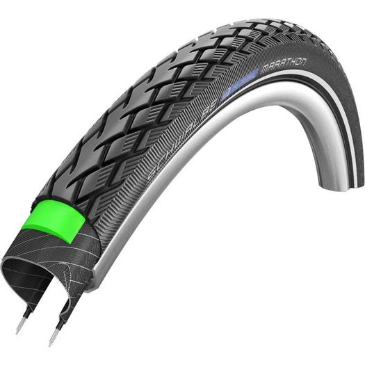 SCHWALBE Marathon tyre for Brompton, reflective - Pair click to zoom image