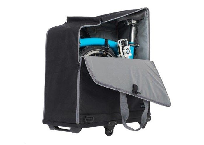 BROMPTON Padded Travel Bag with 4 rollers click to zoom image