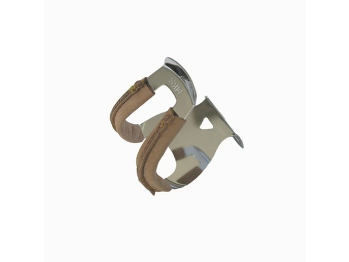 MKS Half Clip Steel With Leather - Deep click to zoom image
