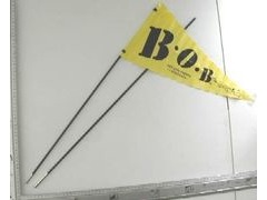 BOB Trailer Flag - 2 Part
