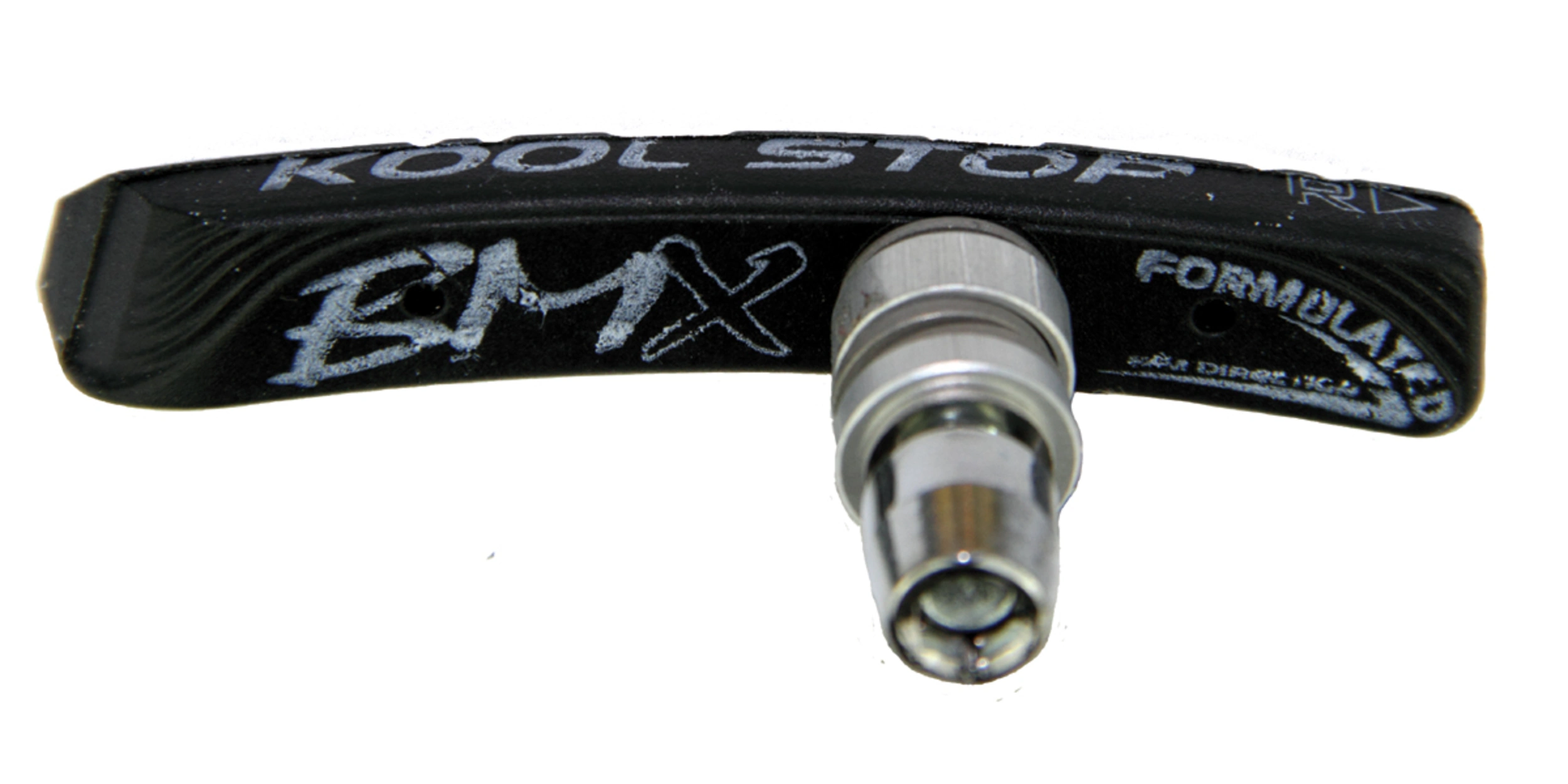 Kool Stop BMX Threaded Contoured Black click to zoom image