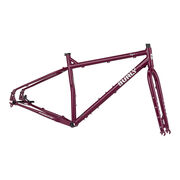 SURLY Ogre Frameset 29er, Off Road/Touring, Butted 4130 Cr-Mo inc Cr-Mo Fork. 145mm DO Purple