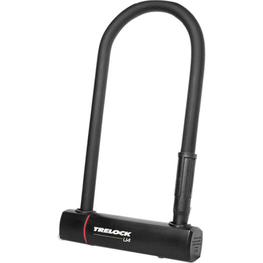 TRELOCK U4 230mm Lock Sold Secure Silver click to zoom image