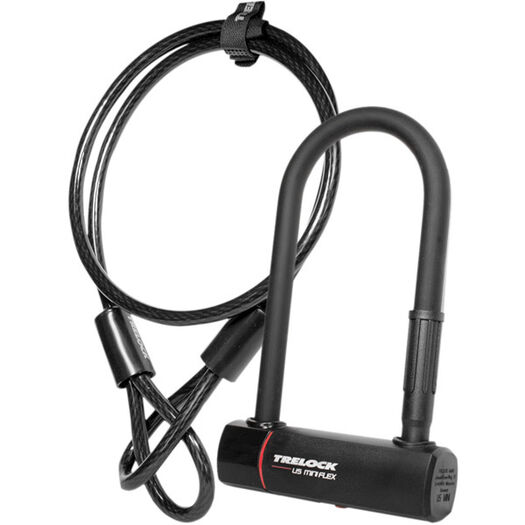 TRELOCK U5 Mini 180mm Lock and Flex Cable Sold Secure Gold click to zoom image