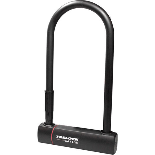 TRELOCK U4 Plus 230mm Lock Sold Secure Silver click to zoom image