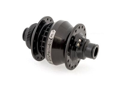 SP PL-7 Power Dynamo Hub Front - 6V-3W - 12x100mm Maxle type. Centrelock Disc. For 26"/700c wheels 