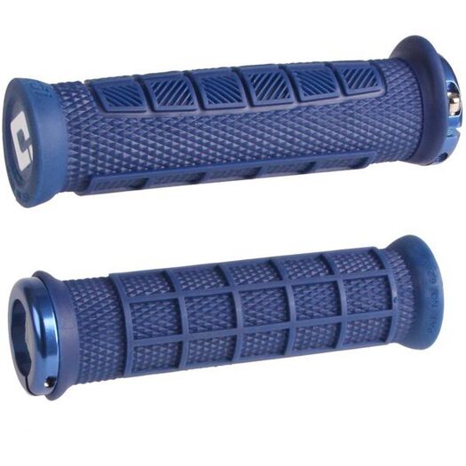 ODI Elite Pro MTB Lock On Grips 130mm - Navy Blue click to zoom image