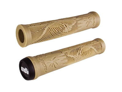 ODI Hucker BMX Grips NO Flange 160mm - Tan
