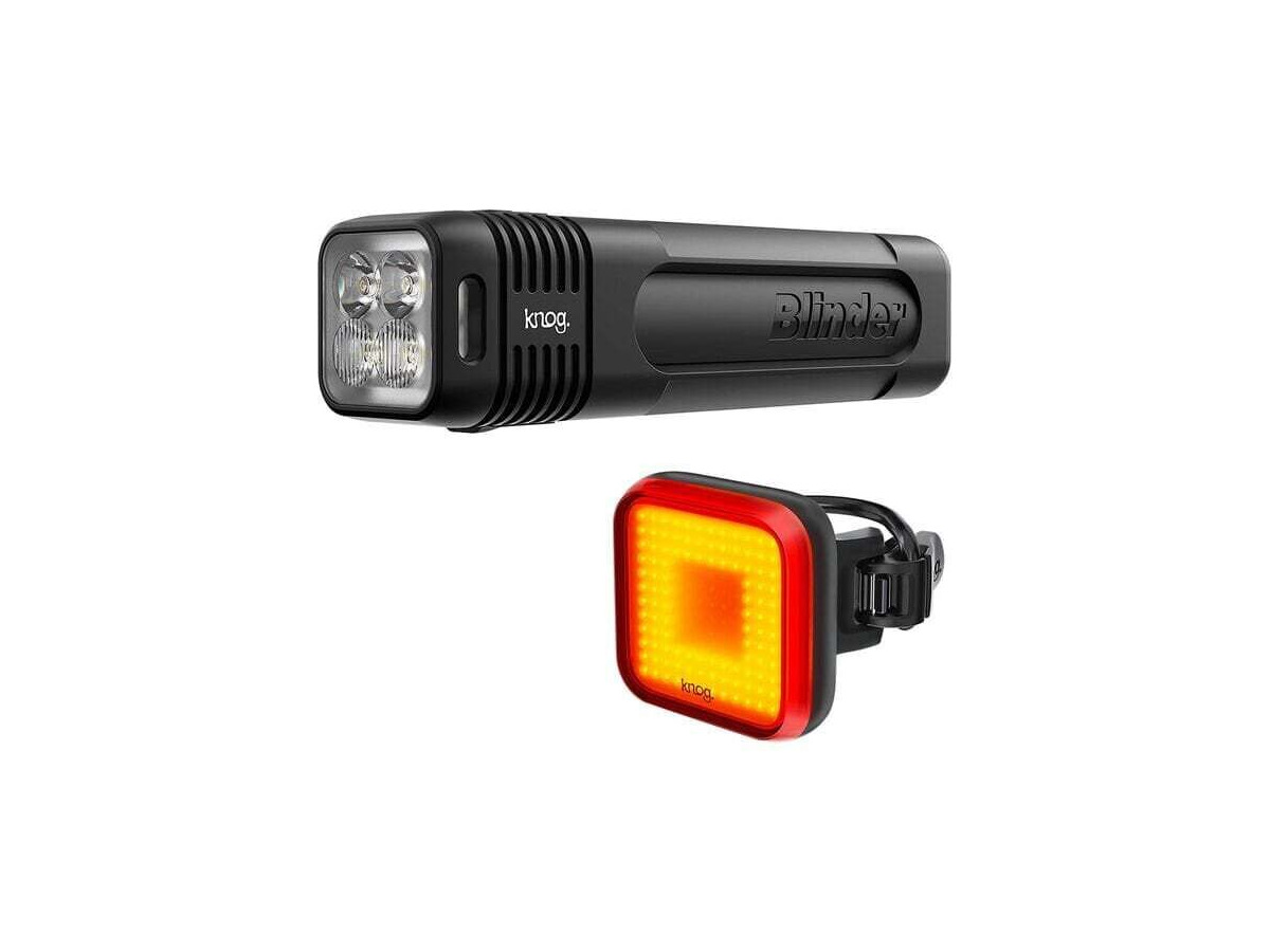 KNOG Blinder Pro 900 + Blinder Square Rear - Light Set click to zoom image