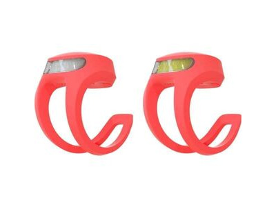 KNOG Frog V3 Rechargeable Twin Pack Coral click to zoom image