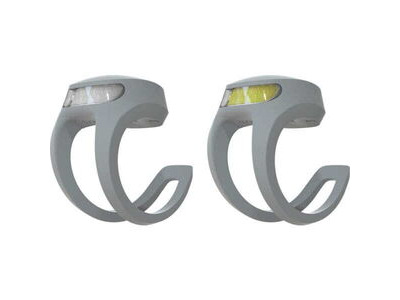 KNOG Frog V3 Rechargeable Twin Pack Grey click to zoom image