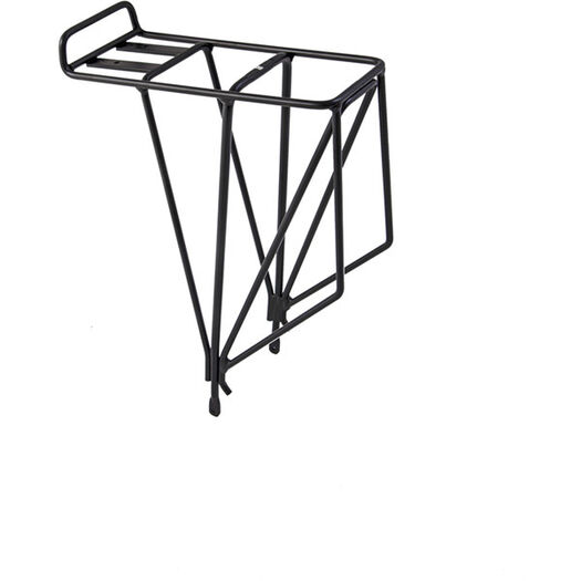 M-PART AX4 rear rack with 4 vertical spurs alloy black click to zoom image