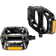 M-PART Essential Alloy platform pedals with moulded pins, 9/16 inch thread