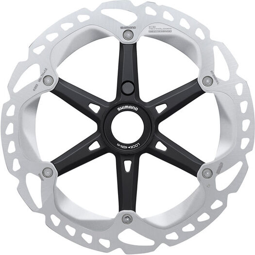 SHIMANO STEPS RT-EM810 Steps rotor with lockring, Ice Tech, 203 mm click to zoom image