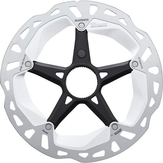 SHIMANO STEPS RT-EM810 Steps rotor with lockring, Ice Tech, 180 mm click to zoom image