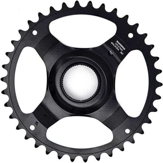 SHIMANO STEPS CR-ET600 chainring, 38T without chain guard, for chain line 50 mm, black click to zoom image