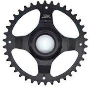 SHIMANO STEPS CR-ET600 chainring, 38T without chain guard, for chain line 50 mm, silver