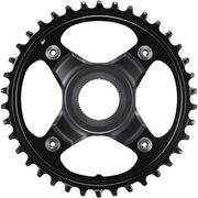 SHIMANO STEPS SM-CRE80-B chainring, 38T without chain guard, for chain line 55 mm, black