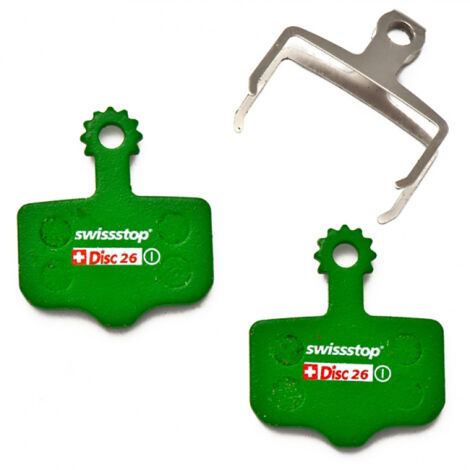 SWISSSTOP Disc 26 Organic - Avid Elixir 9, 7, 5, 3, 1, CR, R, SRAM XX, click to zoom image