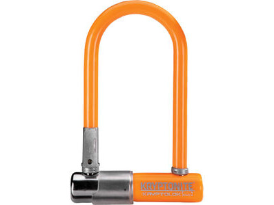 KRYPTONITE KryptoLok Series 2 Mini - with FlexFrame U-bracket Limited Edition  Orange  click to zoom image