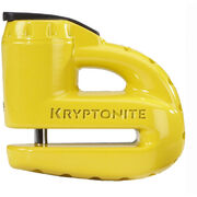 KRYPTONITE Keeper 5-S disc lock - with reminder cable - yellow