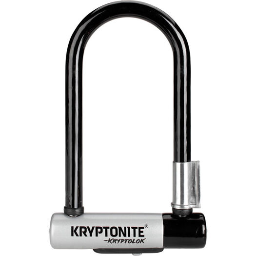 KRYPTONITE KryptoLok Mini U-lock with FlexFrame bracket click to zoom image