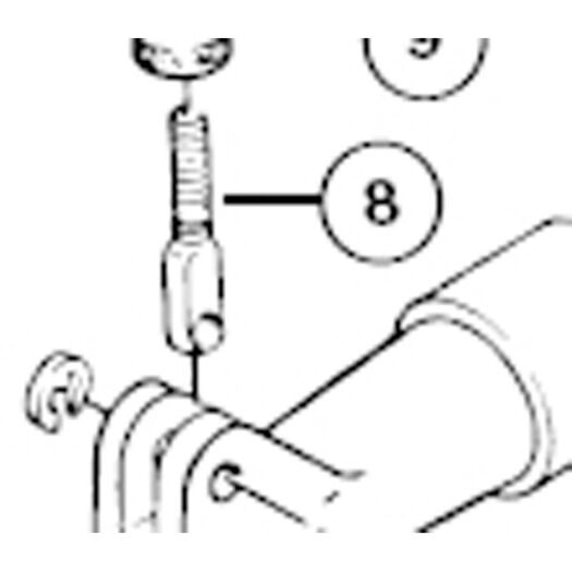 PARK 117S - Eye bolt for PRS-2 / 3 / 4 / 5 click to zoom image