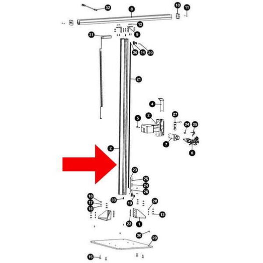 PARK 2100 - Upright for PRS-33 and PRS-33.2 click to zoom image