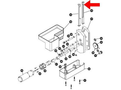 PARK 2129.2 - Carriage Bearing, Right - PRS-33/PRS-33.2 