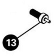 PARK 2497 - Push pin tip for HBT-1