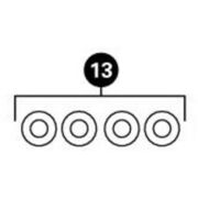 PARK 2611-6 O-ring for BKD DOT fluid bleed kits