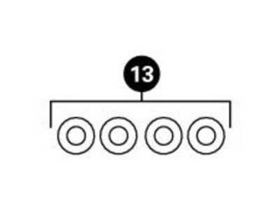 PARK 2611-6 O-ring for BKD DOT fluid bleed kits 