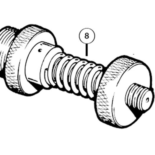 PARK 689 Pressure spring for BFS1 click to zoom image
