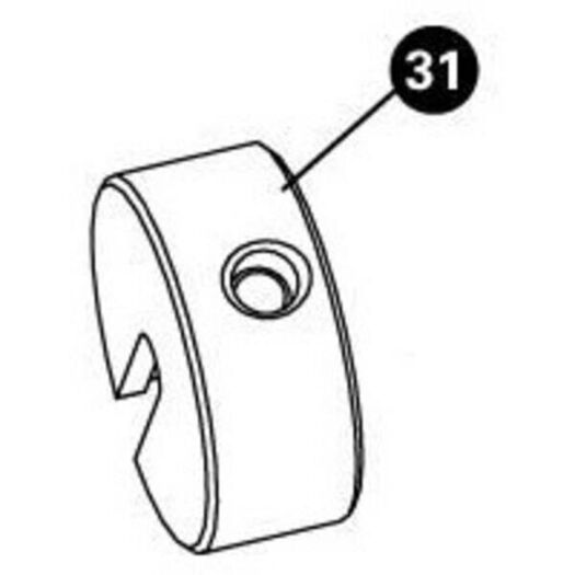 PARK 2753A - Backplate with magnet assembly for SBK-1 click to zoom image