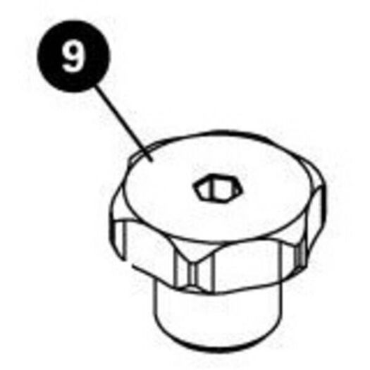 PARK 2174 A - Knob assembly for DT-5 and DT-5.2 click to zoom image