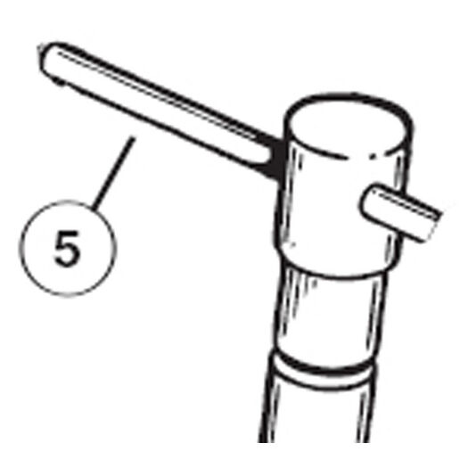 PARK 583 - Sliding handle for DAG-1 & DAG-2.2 click to zoom image