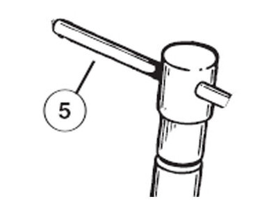 PARK 583 - Sliding handle for DAG-1 & DAG-2.2 