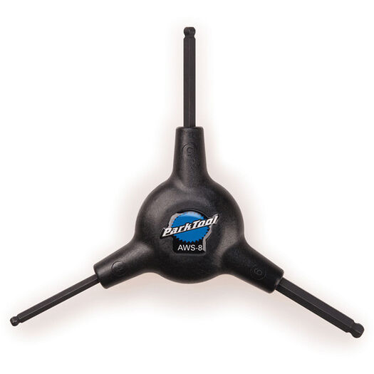 PARK AWS-8 Ball Driver Hex Wrench Set 4, 5, 6mm click to zoom image