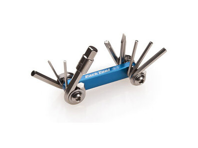 PARK IB-2 I-Beam Mini Fold-Up Hex Wrench Screwdriver & Star-Shaped Wrench Set 