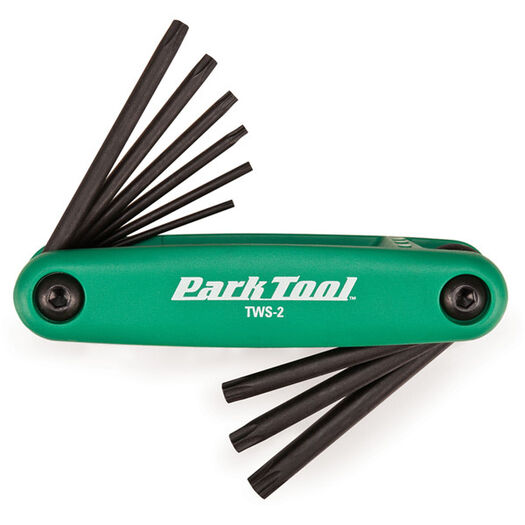 PARK TWS-2 Fold-Up Star-Shaped Wrench Set click to zoom image