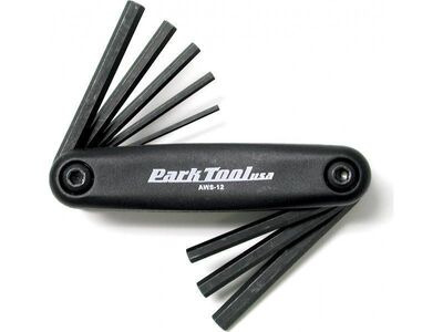 PARK Fold-up Hex wrench set: Metric & Imperial 