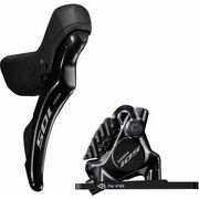 SHIMANO ST-R7120 105 hydraulic disc STI set, flat mount calliper, right front, black